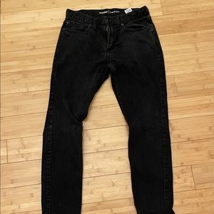 Old Navy Men’s Slim Black Jeans 29W 30L